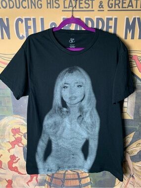 Sabrina Carpenter Emails I Can’t Send Official Merch Tour Concert T-Shirt